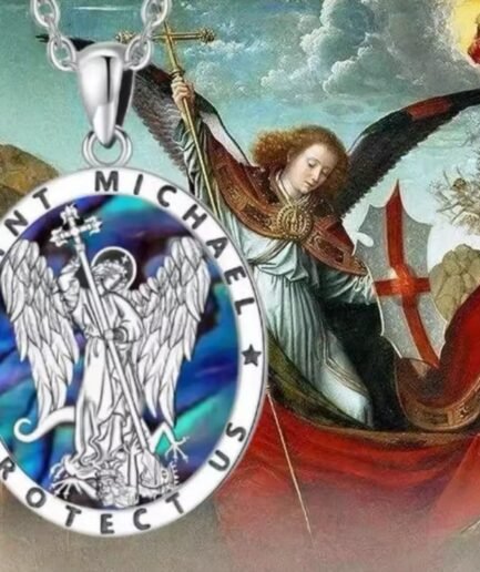 Ciondolo + Catenina San Michele Arcangelo