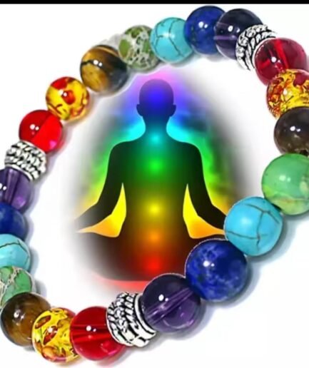 Braccialetto Sette Perline Chakra